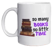 Reading Is Always A Good Idea Yazılı Kitap Temalı Eğlenceli Özel Tasarım Baskılı Kupa Bardak Hediye - 3