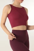 Miorre Kalın Askılı Dantelli Seamless Spor Büstiyer - 7