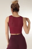 Miorre Kalın Askılı Dantelli Seamless Spor Büstiyer - 9