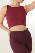 Miorre Kalın Askılı Dantelli Seamless Spor Büstiyer - 3
