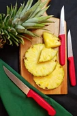 Stevig Cut 4 Fresh Sebze Soyacak ve Bıçak Seti 4 Parça Kırmızı ST-402 - 3
