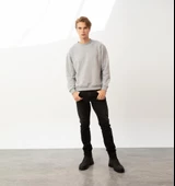 Nors Fenrir Sweatshirt Açık Gri Melanj - 1