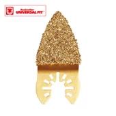 WORX WA4967 Çok Amaçlı Raspalama Makinası İçin 33x33mm Karbür Kaplama Harç, Boya, Yapıştırıcı Universal Parmak Zımpara Başlığı - 2