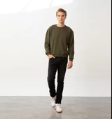 Nors Fenrir Sweatshirt Haki - 1