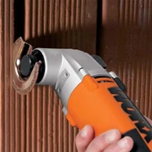 WORX WA4977 Çok Amaçlı Raspalama Makinası İçin 63mm 180˚ Beton, Fayans Derz Arası Universal Temizleme/Kesme Karbür Bıçağı - 2