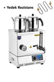 Remta Remta EP05 40 Model Çift Demlikli Elektrikli Çay Kazanı 28 LT + YEDEK REZİSTANS - 1