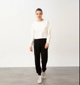 Nors Baldur Crop Sweatshirt Ekru - 1