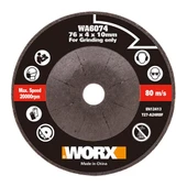 WORX WA6074 WX801 İçin 76x10mm Metal Taşlama Taşı - 1