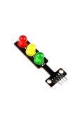 Arduino Led Trafik Işıkları Modülü - Trafik Lambası Modülü thumbnail 1