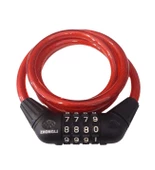 Zhongli Şifreli Çelik Kilit kırmızı 10x1200mm - 1