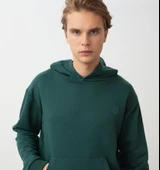 Nors Kvasir Kapüşonlu Sweatshirt Nefti Yeşil - 3