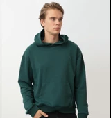Nors Kvasir Kapüşonlu Sweatshirt Nefti Yeşil - 1
