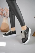 Muggo Reina Kadın Garantili Günlük Yürüyüş Rahat ve Tarz Kalın Taban Bağcıklı Sneaker Spor Ayakkabı - 10