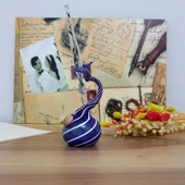 Veraart Kişiselleştirilmiş El Yapımı Murano Cam Ahşap Kutulu Cam Kalem Hokkalı Albert 103 - 10