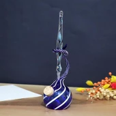 Veraart Kişiselleştirilmiş El Yapımı Murano Cam Ahşap Kutulu Cam Kalem Hokkalı Albert 103 - 1