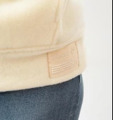 Nors Vanir Basic Yarım Fermuarlı Polar Sweatshirt Ekru - 6