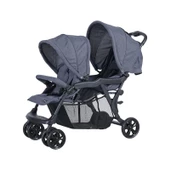 Sunny Baby 9032 Arwen İkiz Bebek Arabası Füme - 1