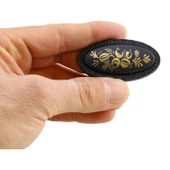 Palmira Düğme Kulp Çekmece Dolap Dolabı Kulpu Kulbu Metal Siyah (4 ADET) Mobilya Mutfak Kulpları thumbnail 4