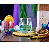 Decocia Kazaan 6 Adet Kahve Yanı Bardağı 115cc Sürgün Desenli thumbnail 2