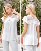Bone Club 5624 Ekru Hamile Lohusa Pijama Tk - 1