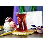 Decocia Pudgy 49 Parça Bardak Çeyiz Seti Ördek Karaflı Sürgün Desenli thumbnail 8