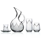 Decocia Kazaan 49 Parça Kesme Bardak Çeyiz Seti Ördek Karaflı Vega  Desenli thumbnail 1