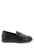 MAMMAMİA D23YA-3390 LOAFER DERİ KADIN AYAKKABI - 1