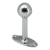 Askı Flanşı Kapalı Ağız Daire Yuvarlak Ayaklı Dolap Elbise Askı Aparatı Boru Tutucu (2 Adet) thumbnail 4