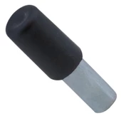 Raf Pimi Plastik Başlı Cam Tutucu Çivisi Mobilya Dolap Pimi Siyah (100 ADET) thumbnail 4