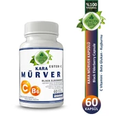 Kara Mürver Kapsül (Black Elderberry Capsule)  60 Adet thumbnail 1