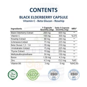 Kara Mürver Kapsül (Black Elderberry Capsule)  60 Adet thumbnail 2