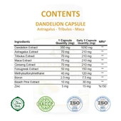 Karahindiba Kapsül (Dandelion Capsule)  60 Adet thumbnail 2