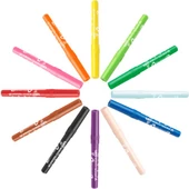 Bic Kids Visa Color XL Yıkanabilir Jumbo Keçeli Boya Kalemi 12 Renk - 2