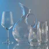 Decocia Kazaan 37 Parça Bardak Çeyiz Seti Ördek Karaflı Mira Desenli thumbnail 3