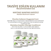 Maytake Kapsül (Maitake Capsule) 60 Adet - 4