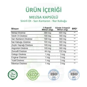 Melisa Kapsül (LEMON BALM CAPSULE) 60 Adet - 3