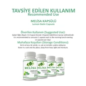 Melisa Kapsül (LEMON BALM CAPSULE) 60 Adet - 4