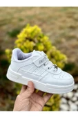 Muggo Jerry Günlük Unisex Çocuk Garantili Lastikli ve Cırtlı Rahat Sneaker Spor Ayakkabı - 1