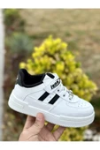 Muggo Jerry Günlük Unisex Çocuk Garantili Lastikli ve Cırtlı Rahat Sneaker Spor Ayakkabı - 10