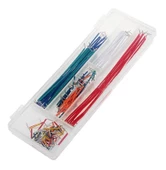 140 Parça Kutulu Kablo Seti - Breadboard 140 Adet Jumper Kablo thumbnail 1