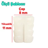 Şerit Dübel 8x11 Plastik M6 (24 ADET) thumbnail 2