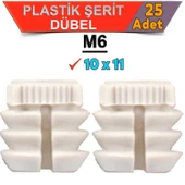Şerit Dübel 10x11 Plastik M6 (25 ADET) thumbnail 3