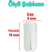 Şerit Dübel 5x13 Plastik (25 ADET) - 2