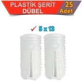 Şerit Dübel 5x13 Plastik (25 ADET) - 4