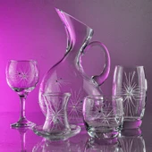 Decocia Pudgy 31 Parça Bardak Çeyiz Seti Ördek Karaflı Mira Desenli thumbnail 2