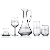 Decocia Kazaan 31 Parça  6 Kişilik Bardak Çeyiz Seti Dik Karaflı Mira Desenli thumbnail 1