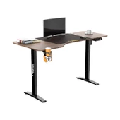 TWISTED MINDS T AYAK MOTORLU YÜKSEKLİK AYARLI EV/OFİS OYUNCU MASASI - SOL - 2