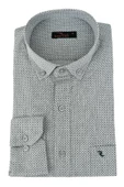 Erkek Klasik Uzun Kol Puantiyeli Gömlek BGL-ST02763 thumbnail 1