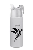BUFFER® Kilitlenebilen Matara Güvenlikli Suluk Sporcu Matarası Spor Su Şişesi İçecek Şişesi 700ml - 9