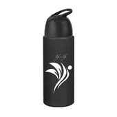 BUFFER® Kilitlenebilen Matara Güvenlikli Suluk Sporcu Matarası Spor Su Şişesi İçecek Şişesi 700ml - 5